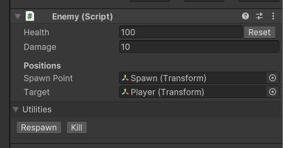 Simple Custom Inspector Simple Custom Inspector